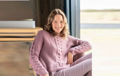 вязаный пуловер