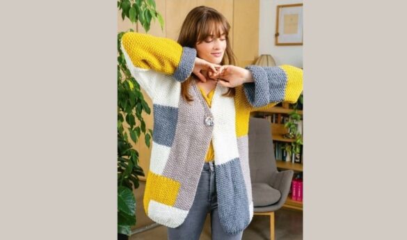 knitted cardigan