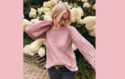 вязаный пуловер