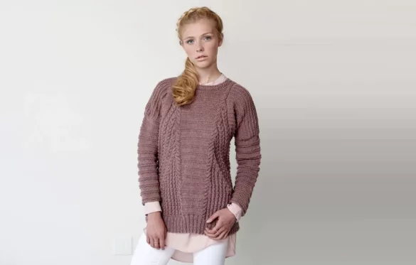 knitted pullover