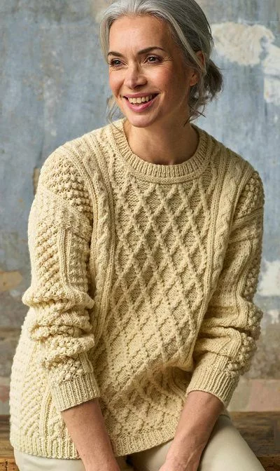 вязаный пуловер