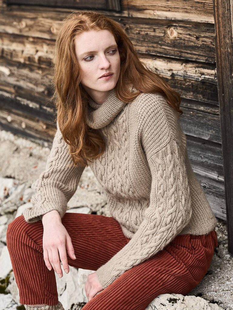 knitted pullover