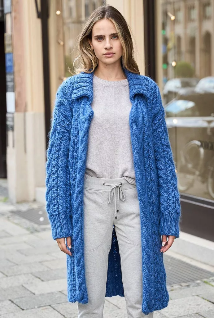knitted coat