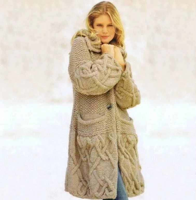knitted coat