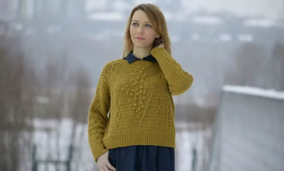 knitted pullover