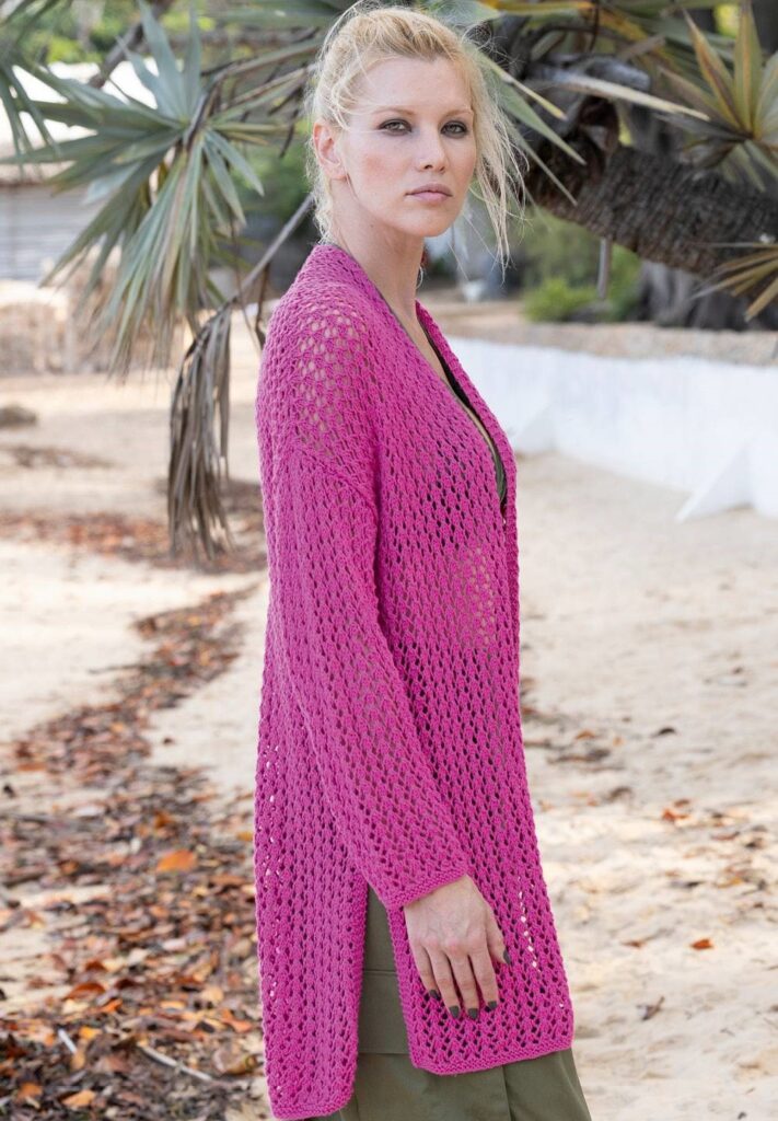 knitted cardigan