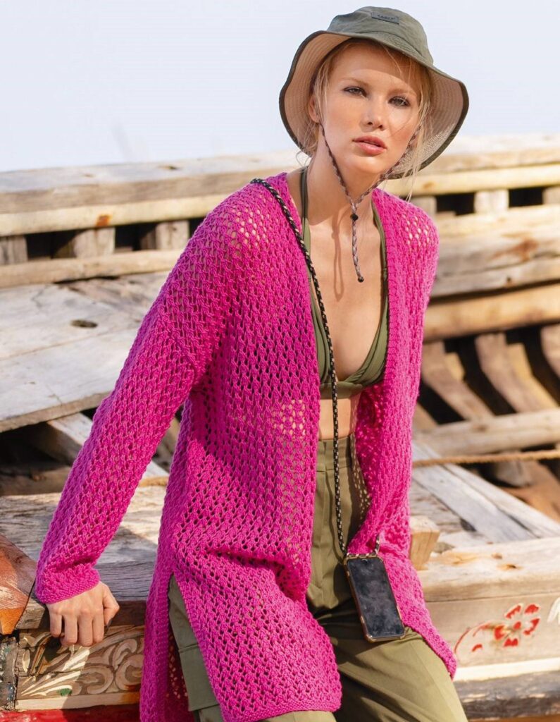 knitted cardigan