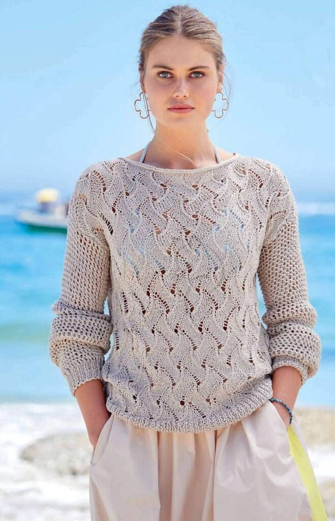 knitted pullover