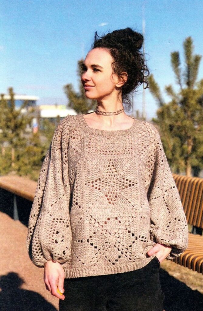 knitted pullover