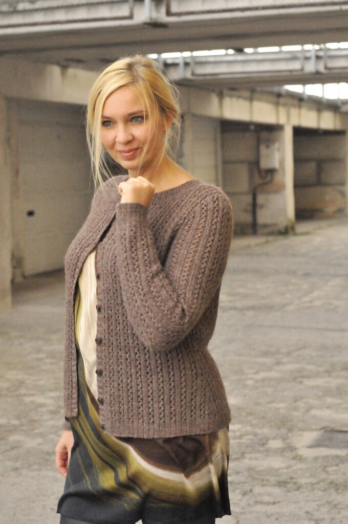 knitted jacket