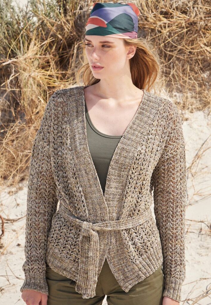 knitted cardigan