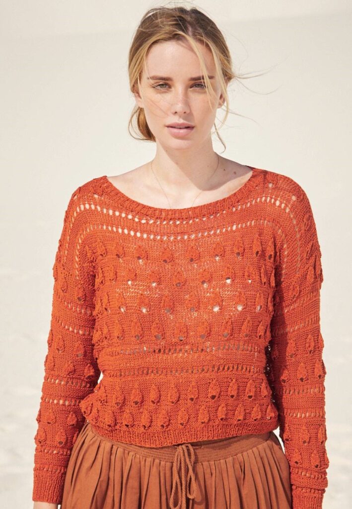 knitted pullover