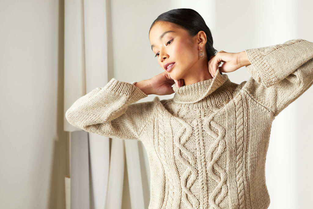 knitted pullover