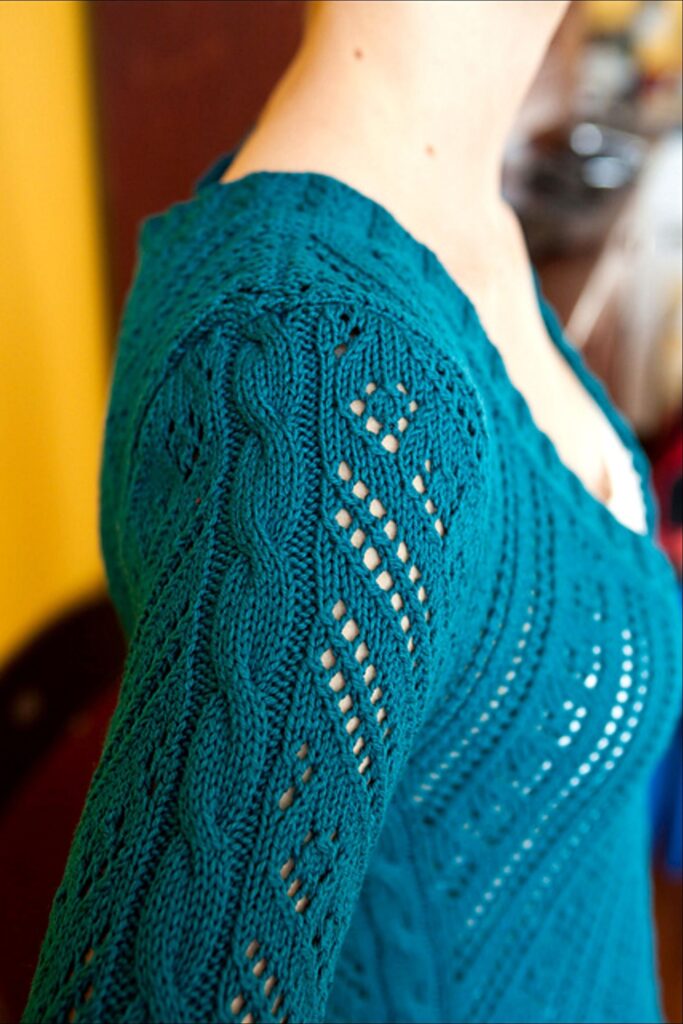 knitted pullover