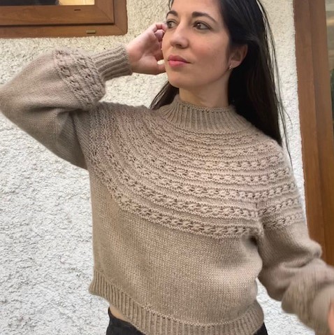 knitted pullover