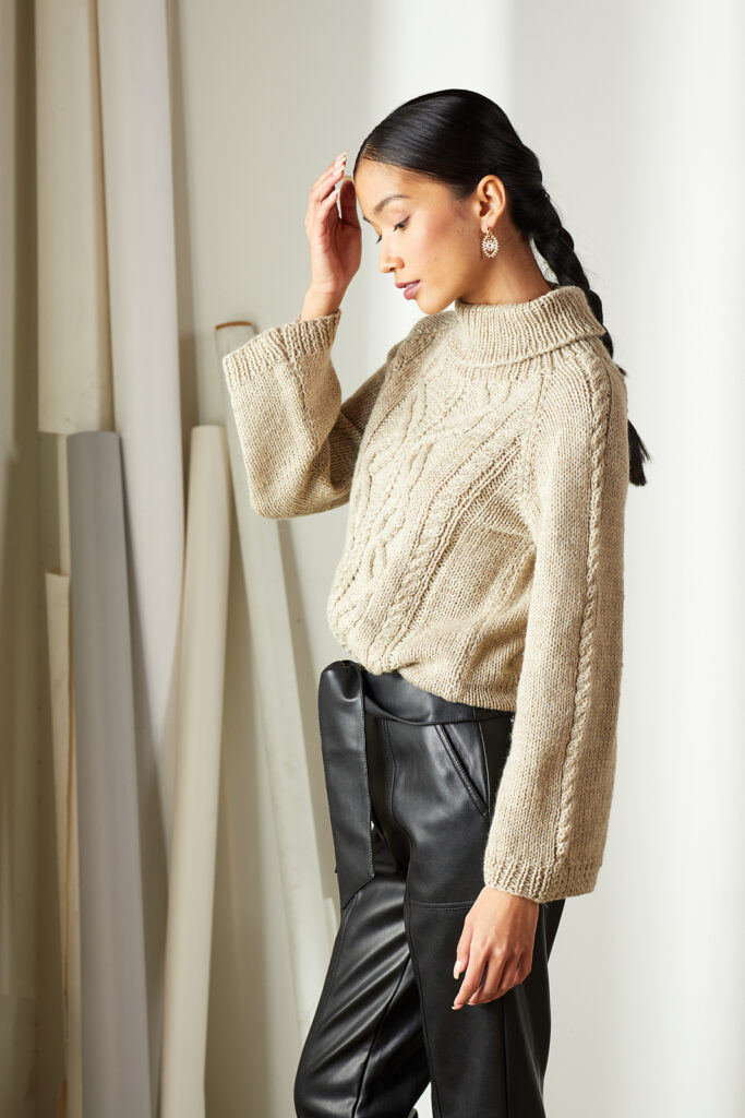 knitted pullover