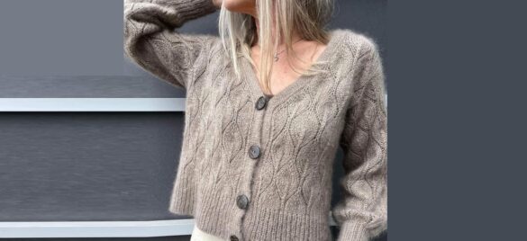 knitted cardigan