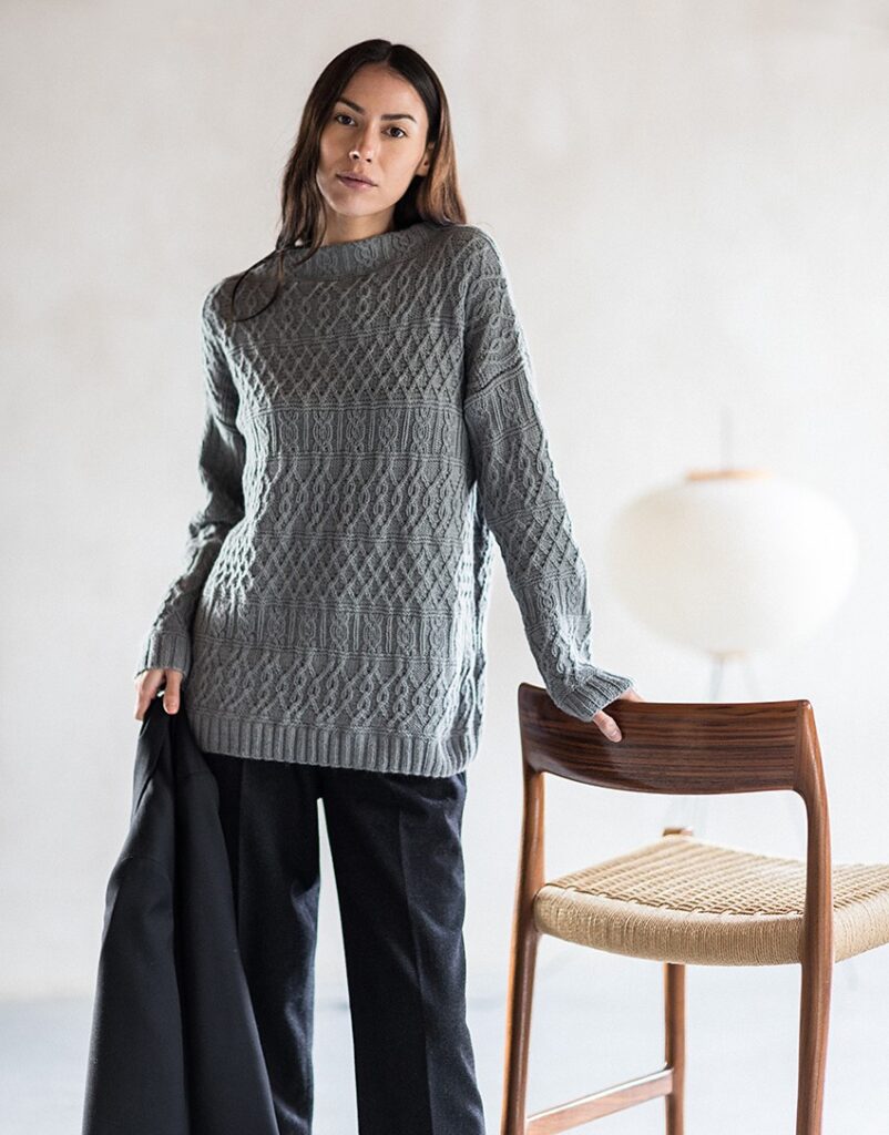 knitted pullover