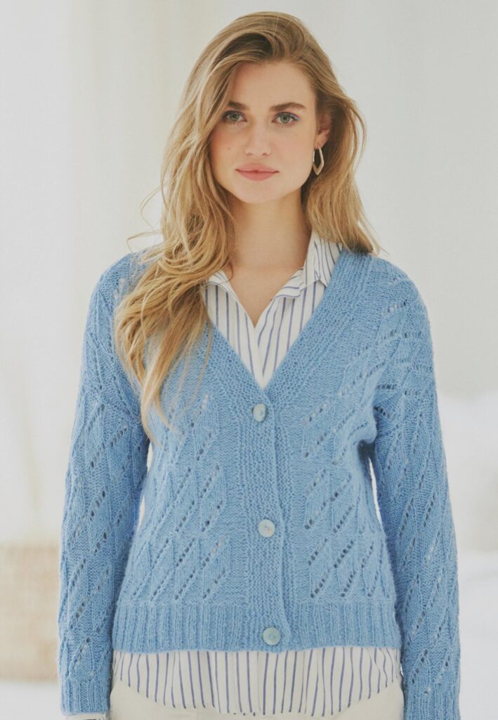 knitted cardigan