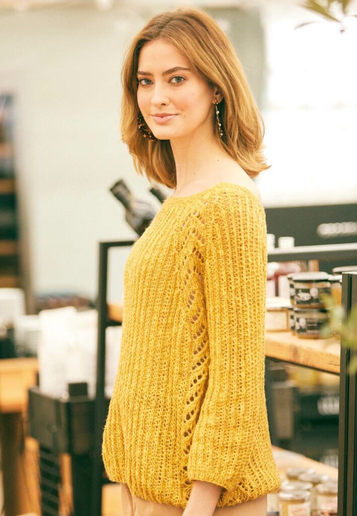 knitted pullover