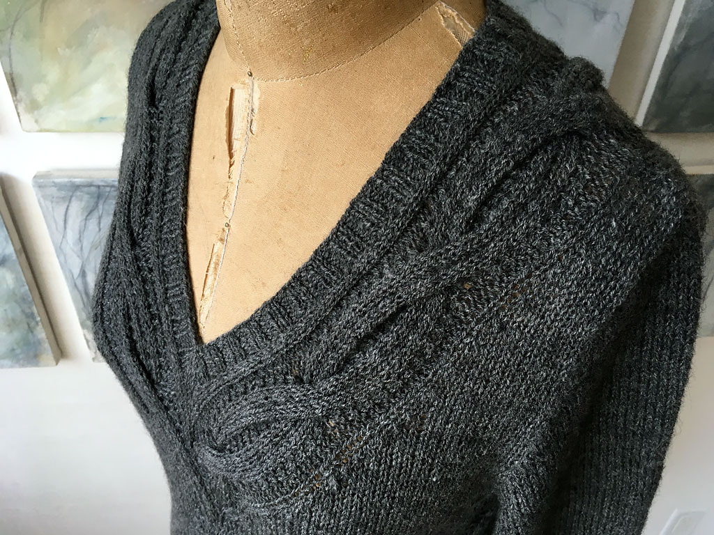 knitted pullover