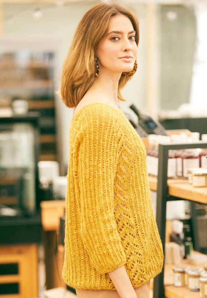 knitted pullover