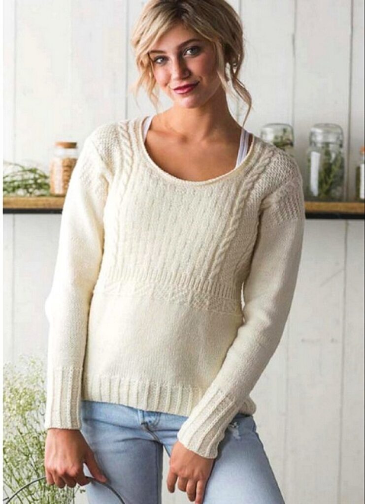 knitted pullover