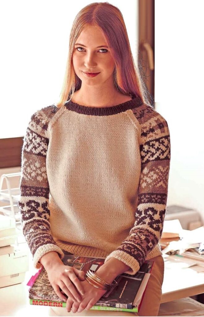 knitted pullover