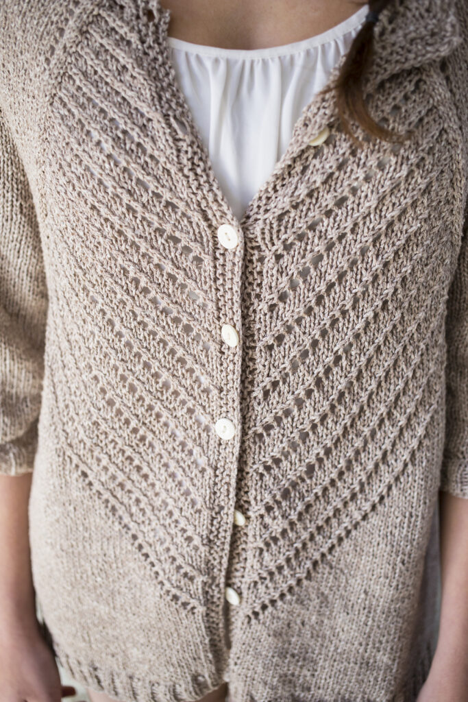 knitted cardigan