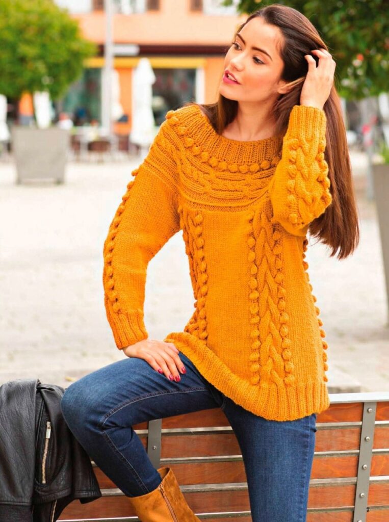 knitted pullover