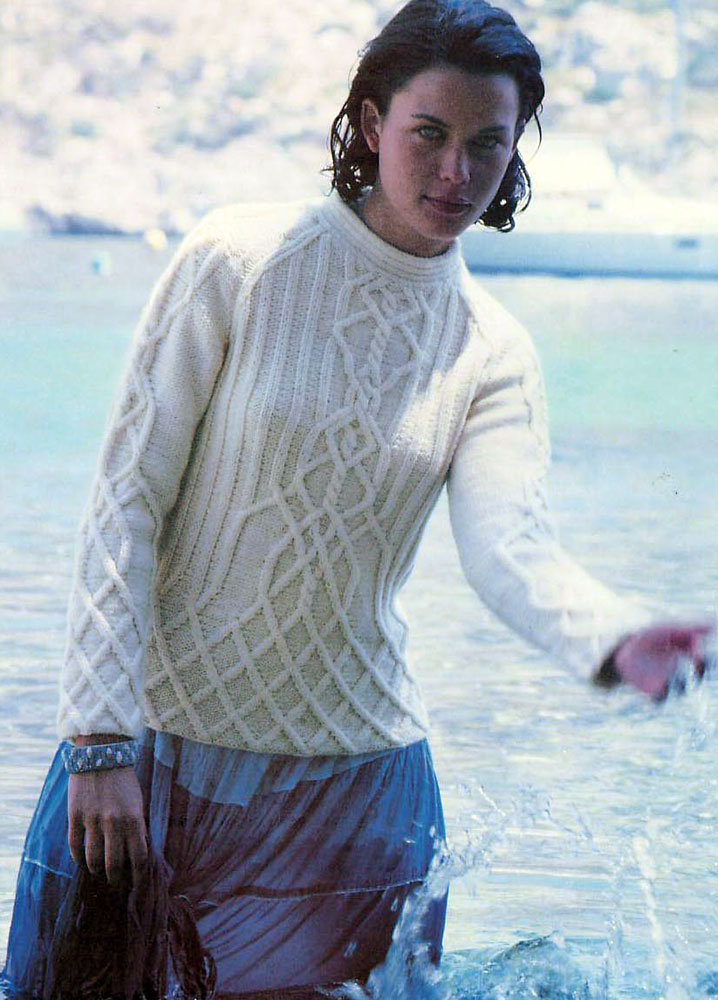 knitted pullover