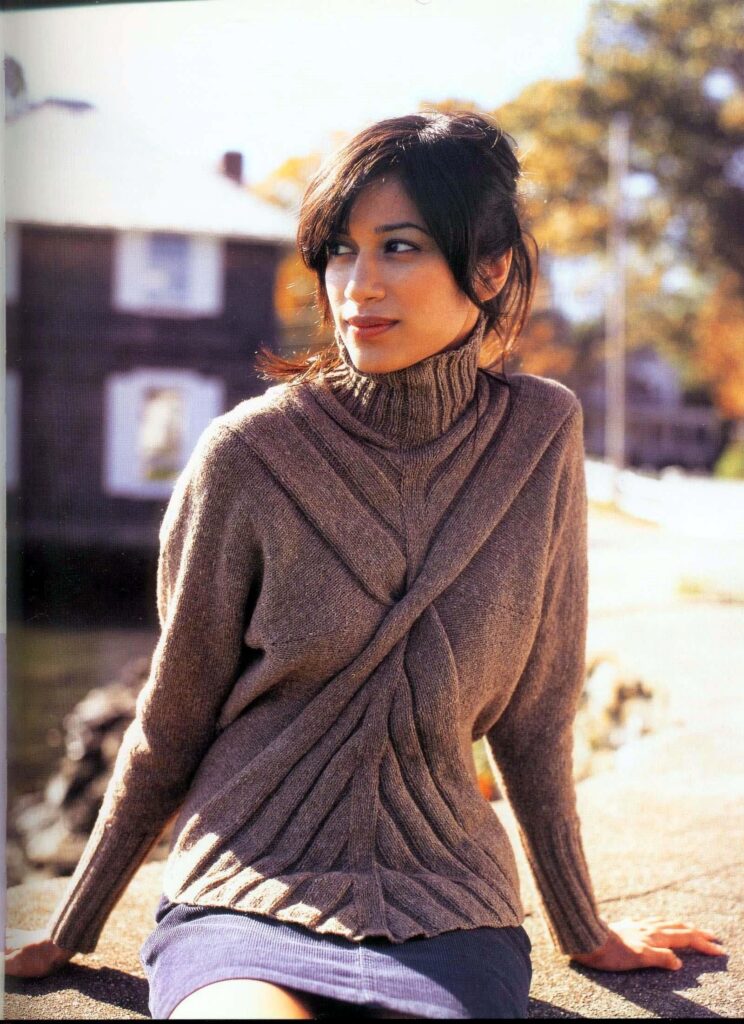 knitted pullover