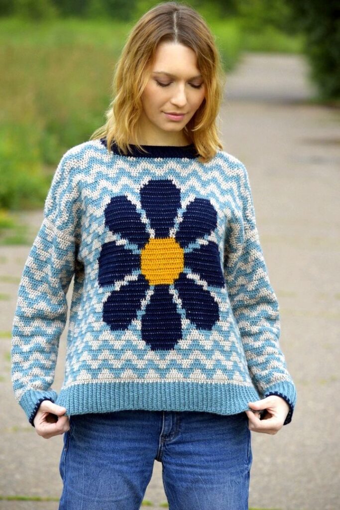 knitted pullover