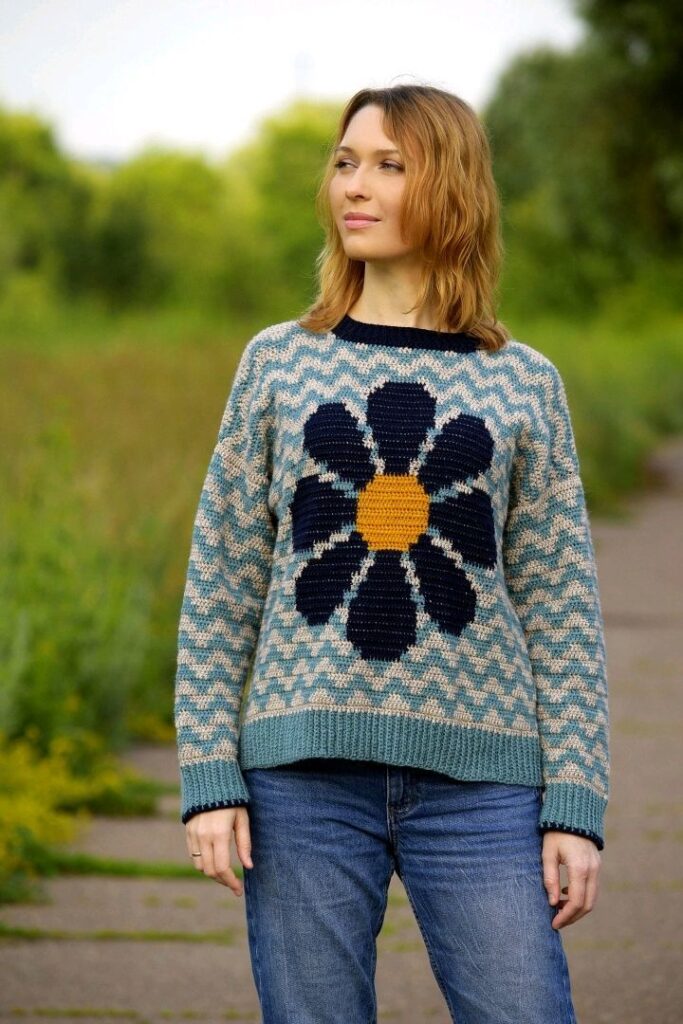 knitted pullover