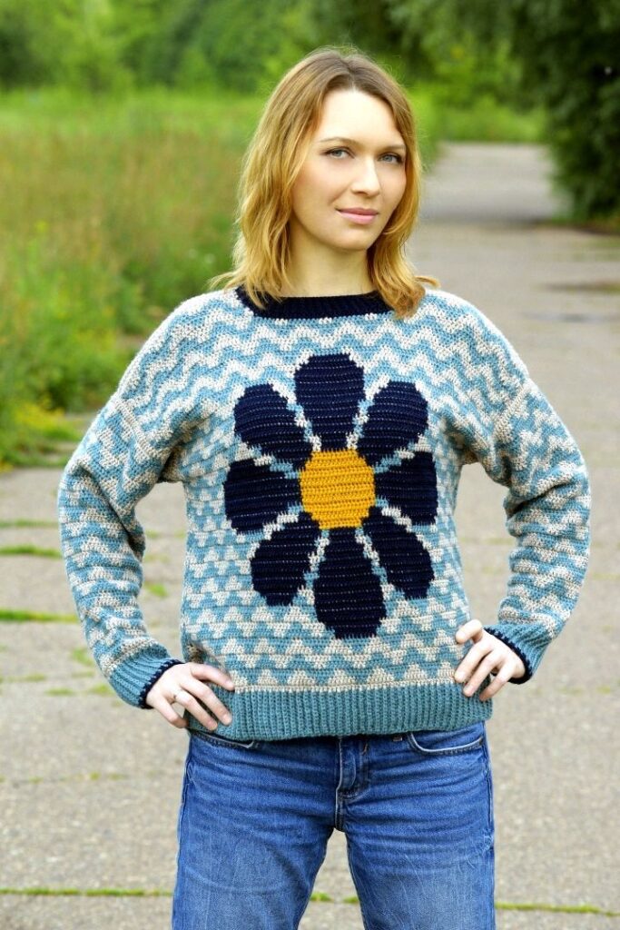 knitted pullover