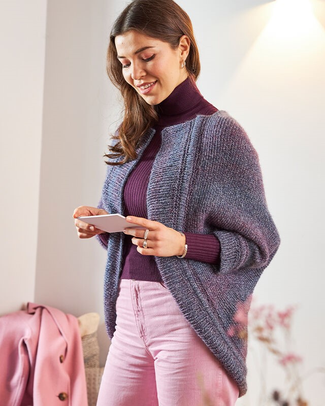 knitted jacket