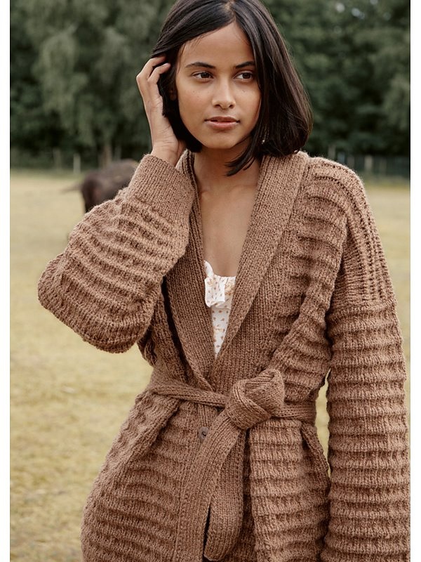 knitted cardigan