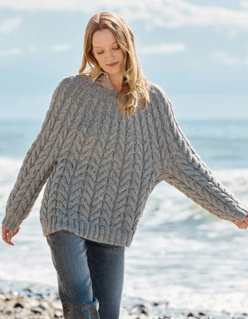 knitted pullover