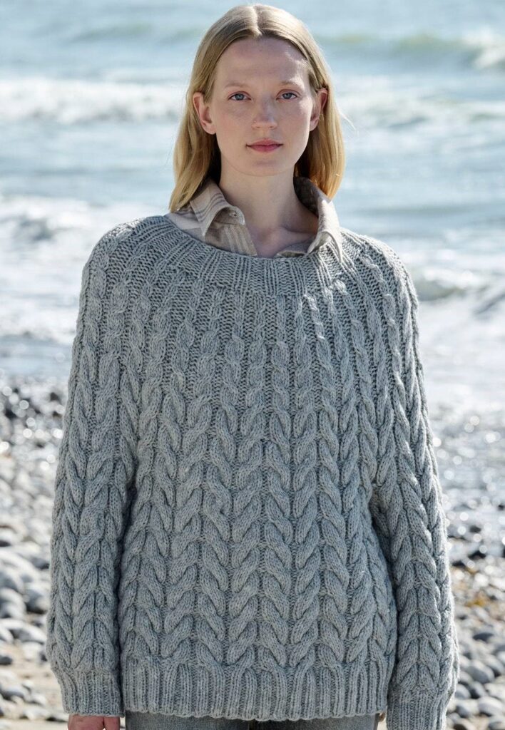 knitted pullover