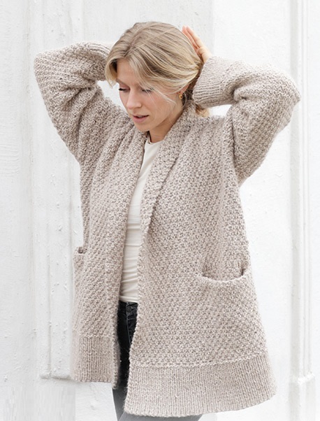 knitted cardigan