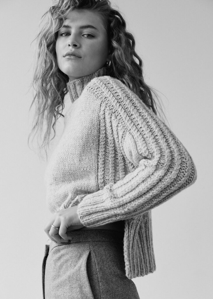 knitted pullover