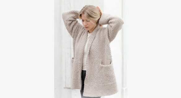 knitted cardigan