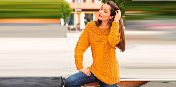 knitted pullover