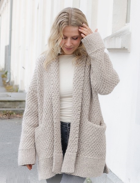 knitted cardigan