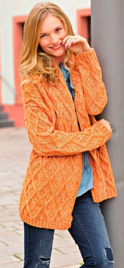 knitted jacket