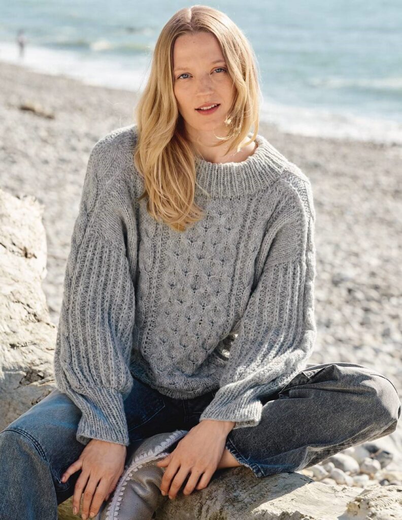 knitted pullover