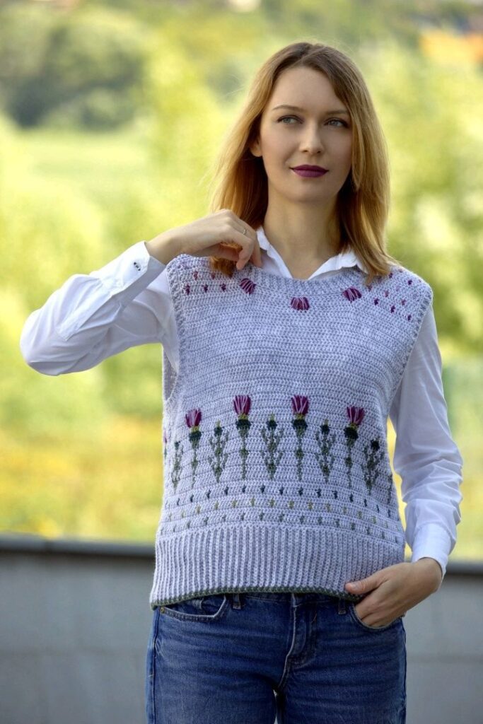 knitted pullover