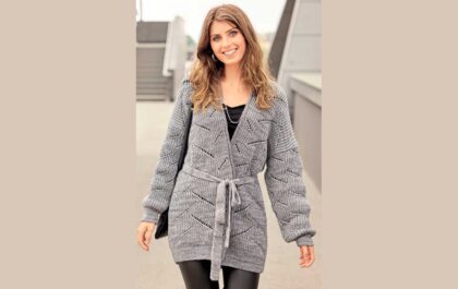 knitted cardigan