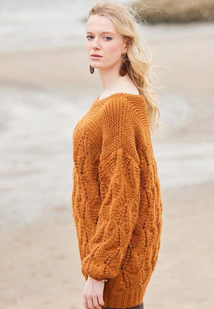 knitted pullover