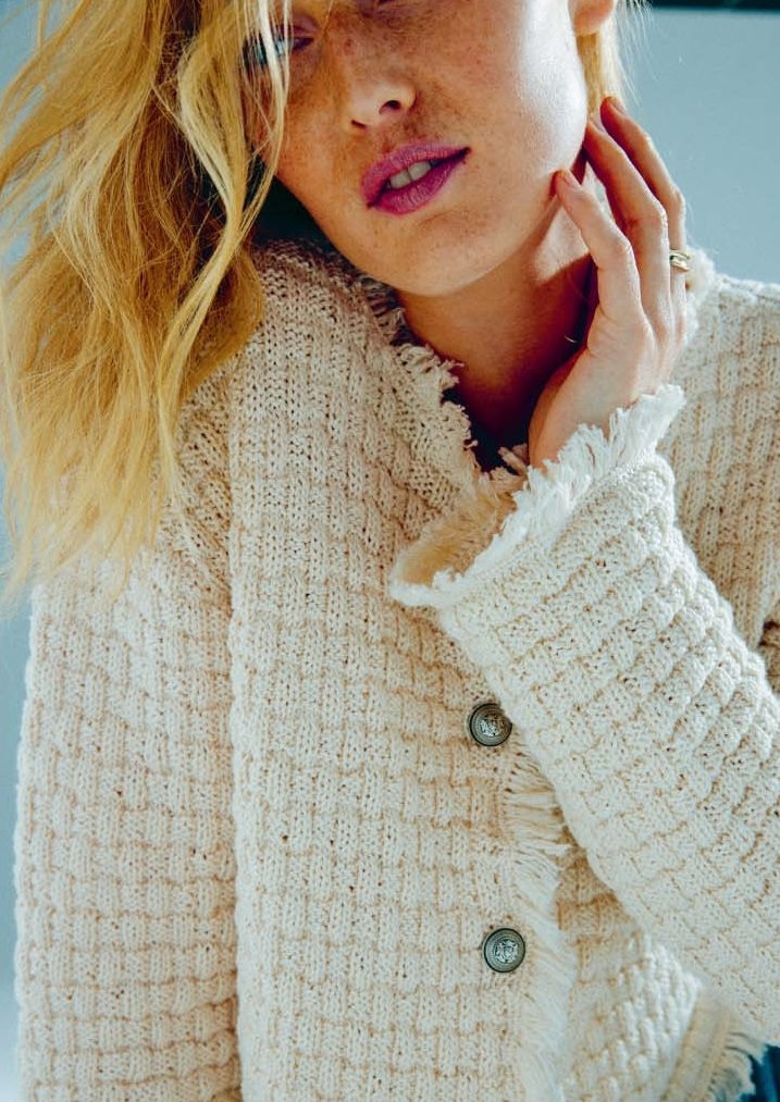 knitted jacket